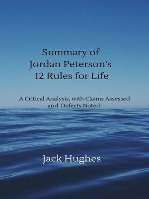 cover image of Summary of Jordan Peterson's 12 Rules for Life